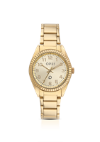 Montre Ops! Femme in Acier plaqué or jaune OPSPW-1084 - OPSPW-1084